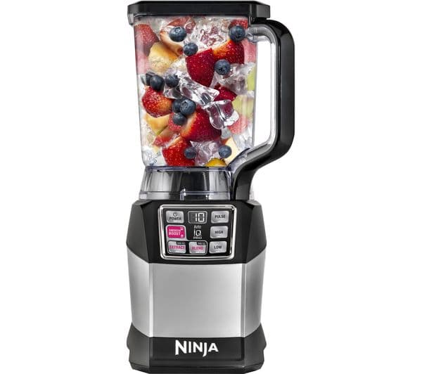 Ninja Nutri Ninja Compact Duo BL492UK Blender - Silver - Image 4