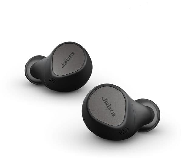 JABRA Elite 7 Pro Wireless Bluetooth Noise-Cancelling Earbuds - Titanium Black - Image 1
