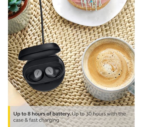 JABRA Elite 7 Pro Wireless Bluetooth Noise-Cancelling Earbuds - Titanium Black - Image 9