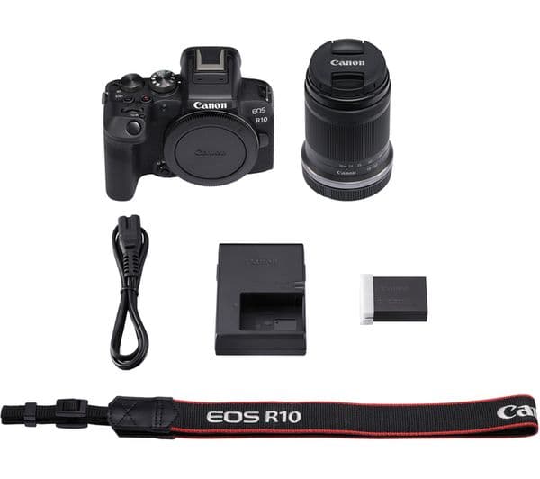 Canon EOS R10 Mirrorless Camera Black - Image 2