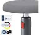 LEITZ Ergo Cosy Sit-Stand Stool - Grey thumbnail 2