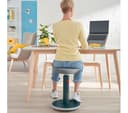 LEITZ Ergo Cosy Sit-Stand Stool - Grey thumbnail 10