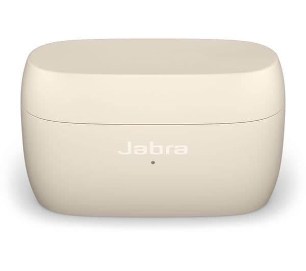 JABRA Elite 5 Wireless Bluetooth Noise-Cancelling Earbuds - Gold Beige - Image 3