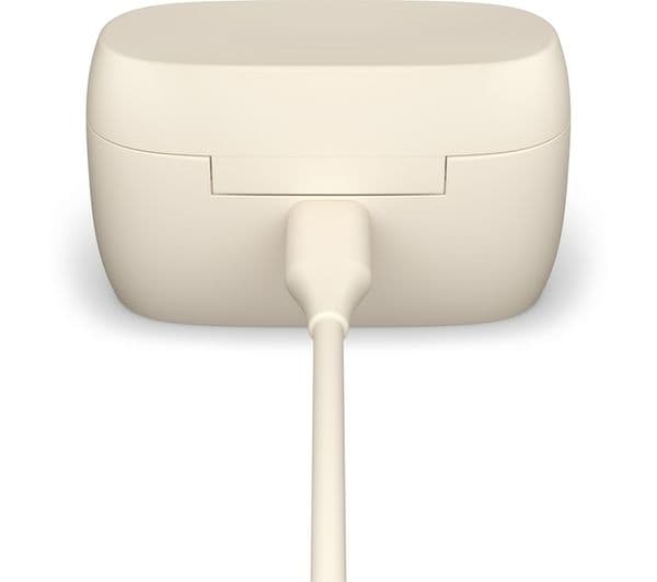 JABRA Elite 5 Wireless Bluetooth Noise-Cancelling Earbuds - Gold Beige - Image 4
