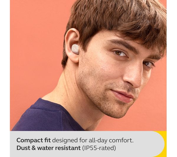 JABRA Elite 5 Wireless Bluetooth Noise-Cancelling Earbuds - Gold Beige thumbnail 10