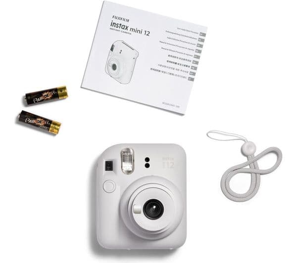 INSTAX mini 12 Instant Camera White - Image 5
