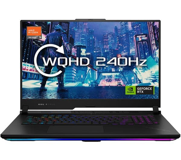 ASUS ROG Strix SCAR 17 17.3" Gaming Laptop - AMD Ryzen 9, RTX 4080, 1 TB SSD - Image 1