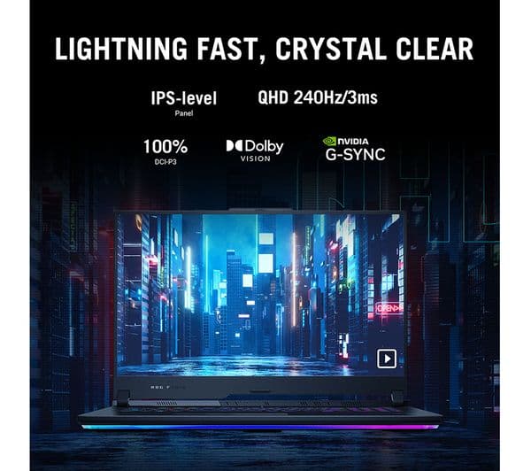ASUS ROG Strix SCAR 17 17.3" Gaming Laptop - AMD Ryzen 9, RTX 4080, 1 TB SSD - Image 9