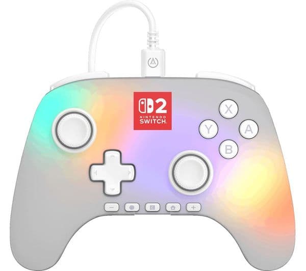 PowerA Advantage Wired Controller Nintendo Switch 2.0 Lumectra White - Image 1