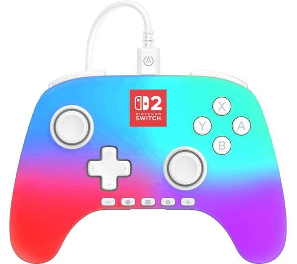 PowerA Advantage Wired Controller Nintendo Switch 2.0 Lumectra White - Image 4