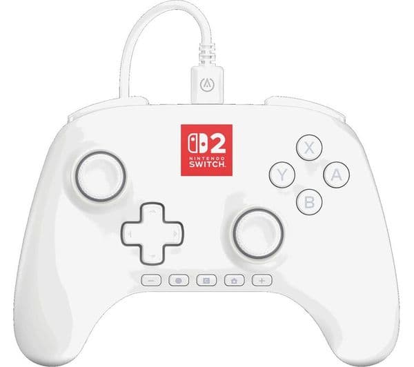 PowerA Advantage Wired Controller Nintendo Switch 2.0 Lumectra White - Image 5