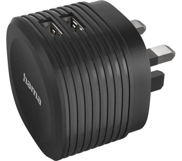 HAMA 73014150 Dual 12 W USB Charger