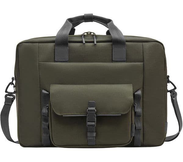 HP Modular 15.6" Laptop Bag Grey & Green - Image 1