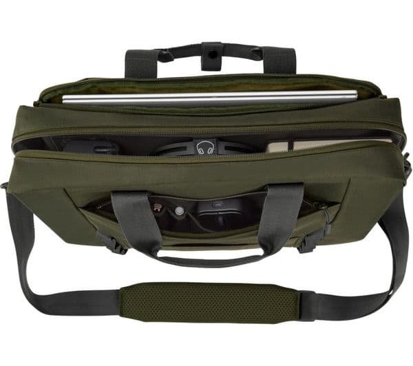 HP Modular 15.6" Laptop Bag Grey & Green - Image 2