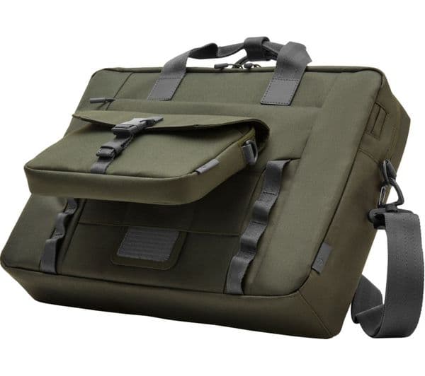 HP Modular 15.6" Laptop Bag Grey & Green - Image 3