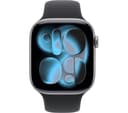 Apple Watch Series 11 Smartwatch 46mm Space Grey Aluminium Black Sport Band M/L thumbnail 9