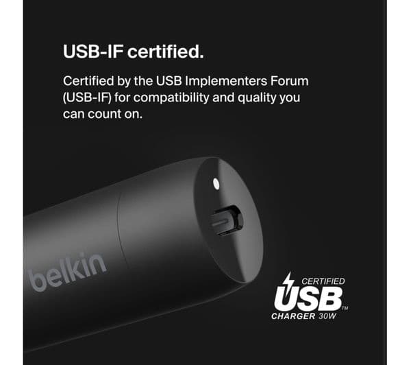 BELKIN BoostCharge 30 W USB Type-C Car Charger - Image 4