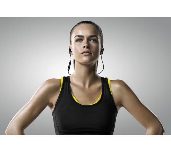 JABRA Sport Pulse Bluetooth Headphones - Black - Image 6