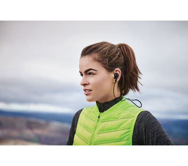 JABRA Sport Pulse Bluetooth Headphones - Black - Image 9