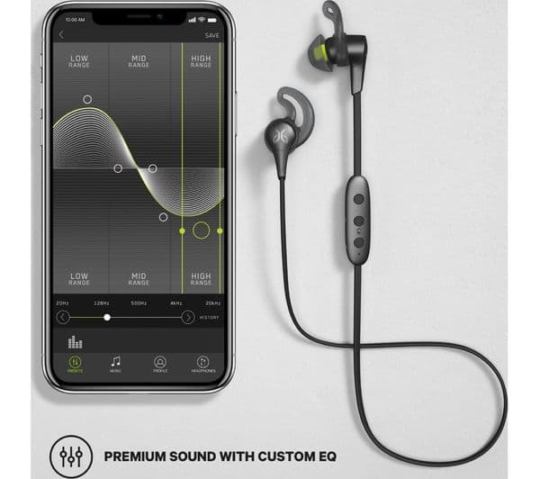 JAYBIRD X4 Wireless Bluetooth Headphones - Metallic Glacier Silver - Image 9