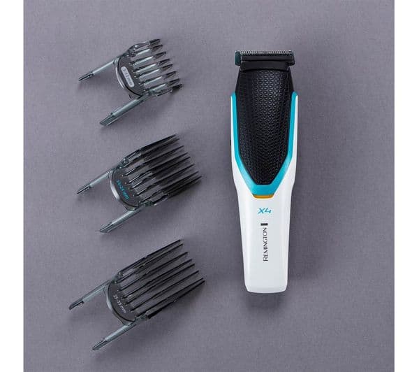 REMINGTON Power-X X4 HC4000 Hair Clipper - White & Black - Image 2