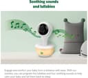 LEAPFROG LF815HD 5" Smart Video Baby Monitor - White thumbnail 6