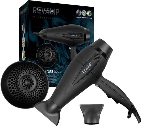 REVAMP Progloss 5500 Hair Dryer - Black - Image 4
