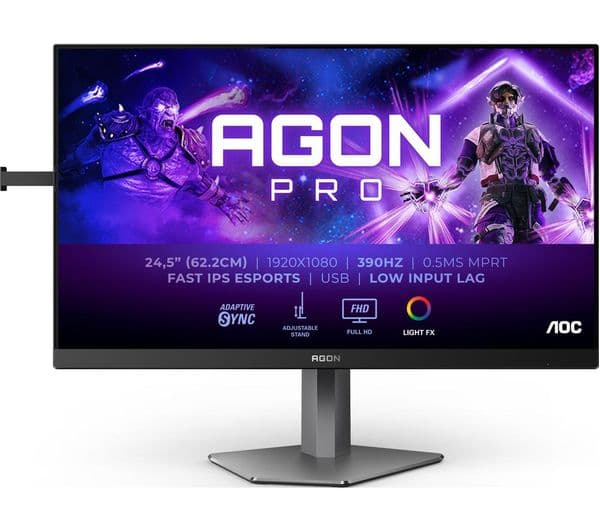 AOC AGON PRO AG256FS Full HD 25" IPS WLED Gaming Monitor - Black - Image 1