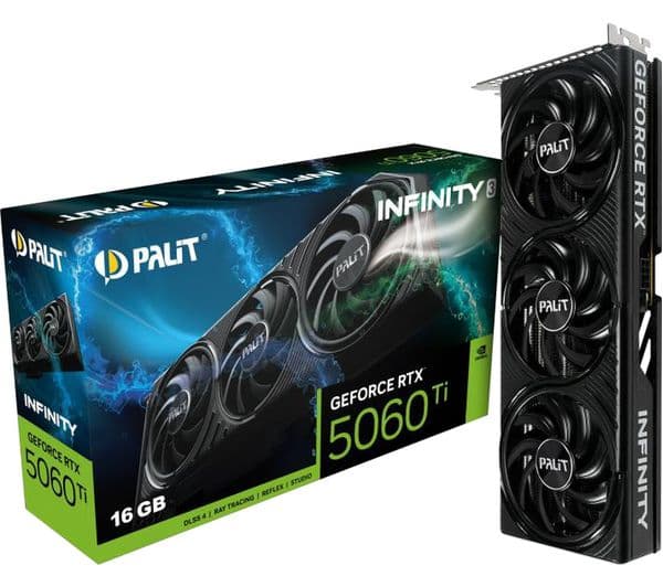 PALIT GeForce RTX 5060 Ti 16 GB Infinity 3 Graphics Card
