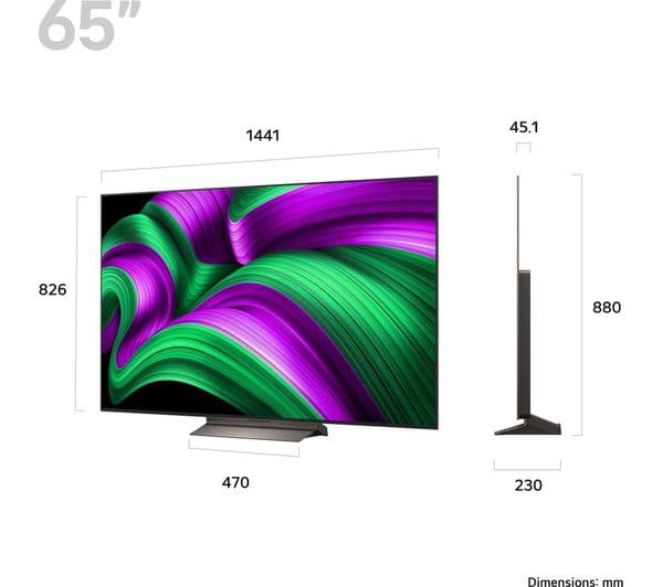 LG 65" C5 OLED 4K - Image 4