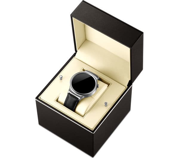 HUAWEI Classic Smartwatch - Black, Leather Strap - Image 4