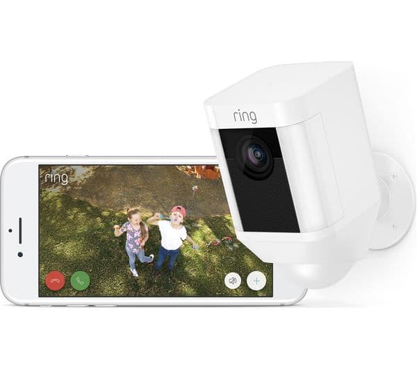 RING Spotlight Cam Battery - White - Image 3
