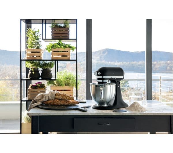 KITCHENAID Artisan 5KSM185PSBBK Stand Mixer - Black - Image 2