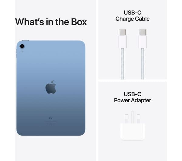 APPLE 10.9" iPad (2022) - 64 GB, Blue - Image 2