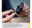 JABRA Elite 4 Wireless Bluetooth Noise-Cancelling Earbuds - Navy thumbnail 8