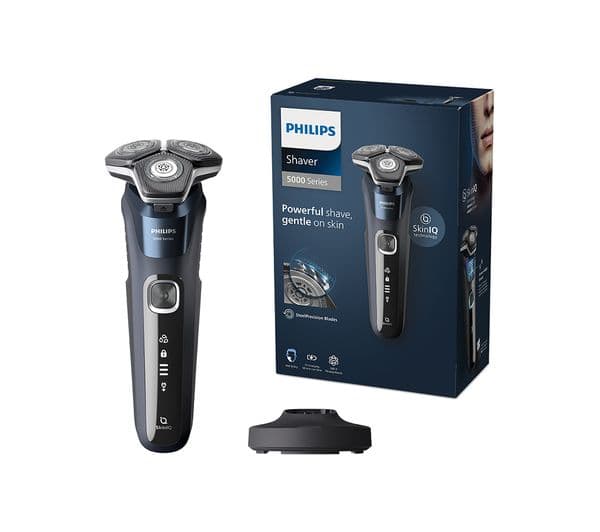 PHILIPS Series 5000 S5885/25 Wet & Dry Rotary Shaver - Carbon Grey - Image 1