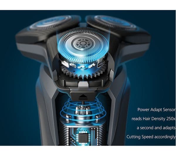PHILIPS Series 5000 S5885/25 Wet & Dry Rotary Shaver - Carbon Grey - Image 3
