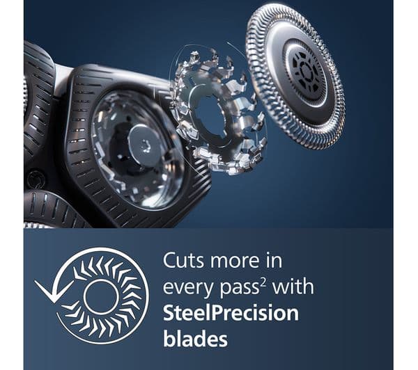 PHILIPS Series 5000 S5885/25 Wet & Dry Rotary Shaver - Carbon Grey - Image 8