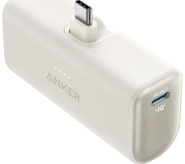 Anker 5000mAh 22.5W USB Type-C Power Bank White