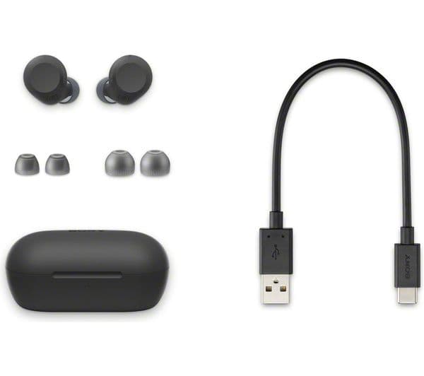 Sony WF-C710N Earbuds Black - Image 4