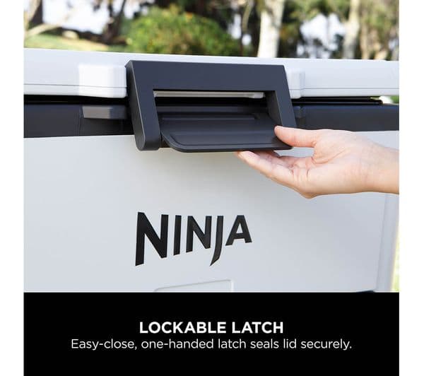 Ninja FB151UKWH FrostVault 47L Hard Cooler with Dry Zone - Cloud White - Image 5