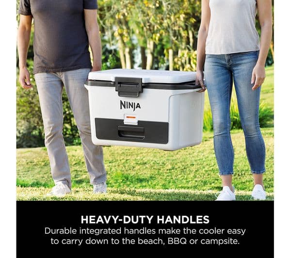Ninja FB151UKWH FrostVault 47L Hard Cooler with Dry Zone - Cloud White - Image 6
