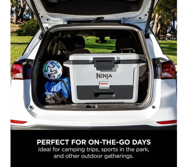 Ninja FB151UKWH FrostVault 47L Hard Cooler with Dry Zone - Cloud White - Image 10