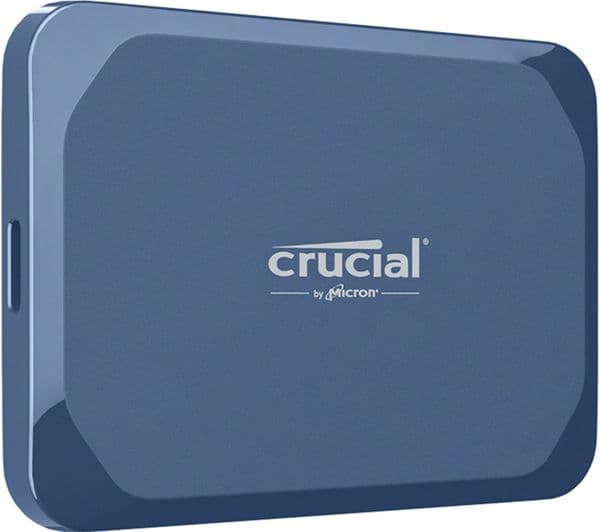 Crucial X10 4TB External SSD Blue - Image 1