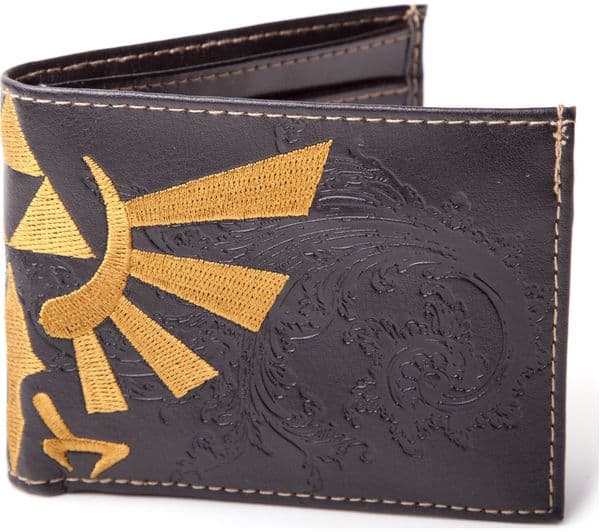NINTENDO Zelda Wingcrest Logo Bifold Wallet - Black - Image 2