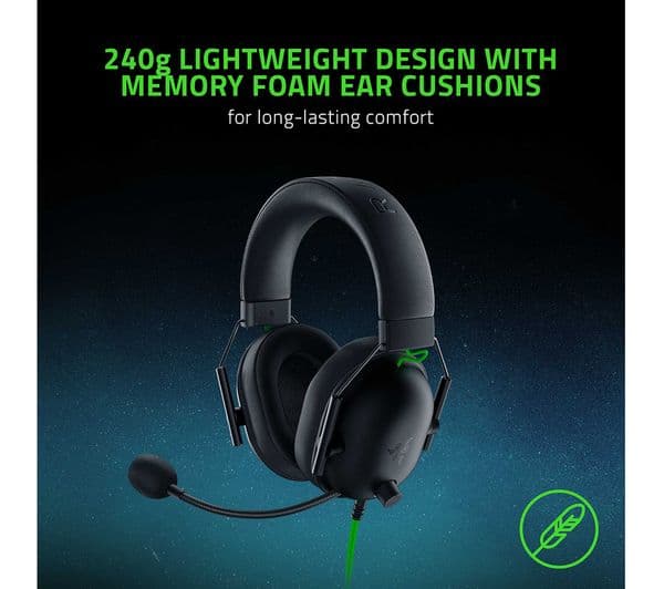 Razer BlackShark V2 X Gaming Headset Black - Image 5