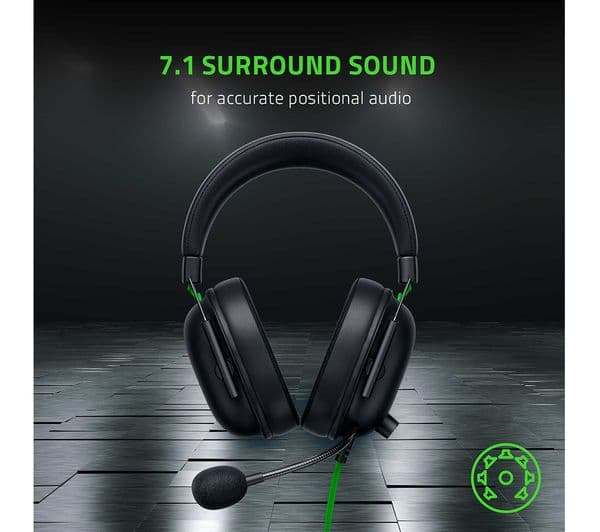 Razer BlackShark V2 X Gaming Headset Black - Image 6