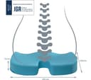 LEITZ Ergo Cosy Seat Cushion - Blue thumbnail 7