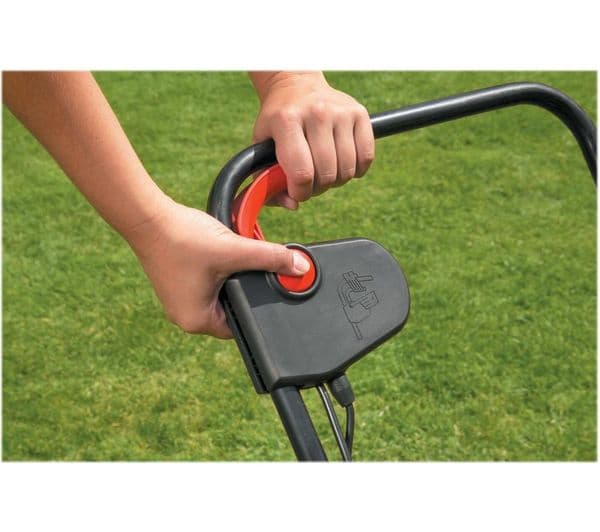 BLACK + DECKER GD300-GB Corded Lawn Raker - Black & Orange - Image 3