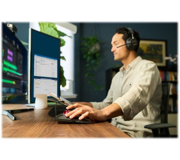 KENSINGTON H3000 Wireless Headset - Black - Image 7